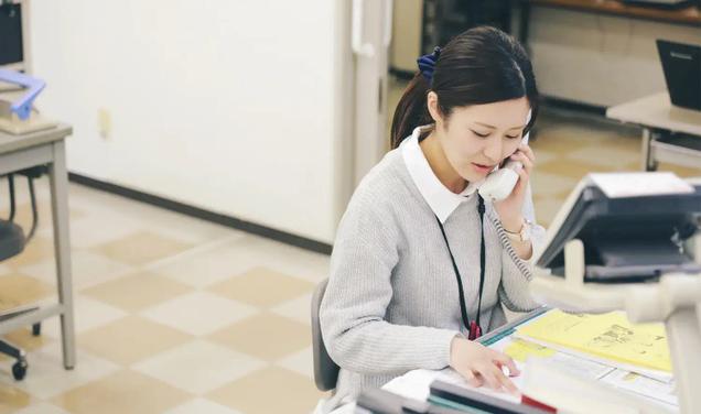 入院の手続き応対