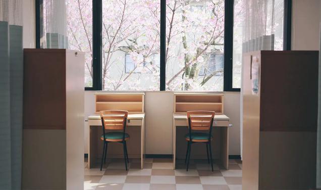 開放病棟の学習スペース