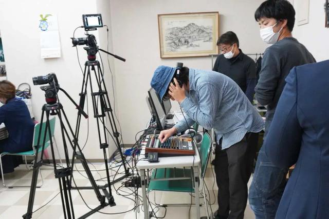 不知火塾のZoomでオンライン配信の様子